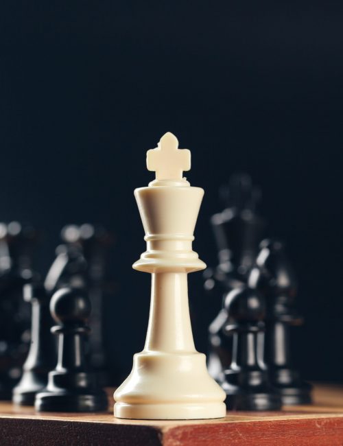 Schach, Synonym für Strategie und Konzepta Geschäftskonzept